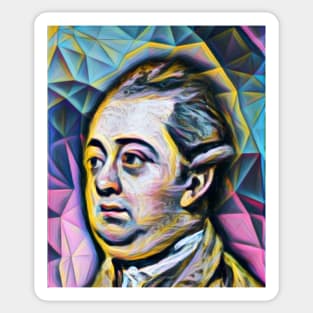 Edward Gibbon Portrait | Edward Gibbon Artwork 10 Sticker